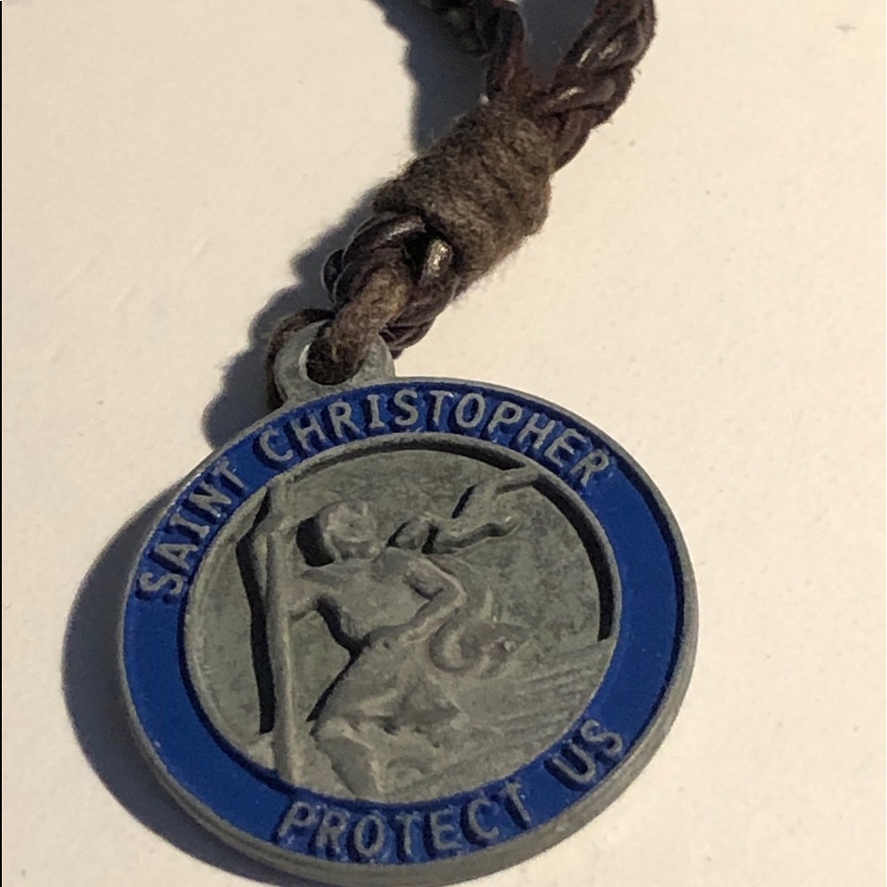 Hollister Saint Christopher necklace
